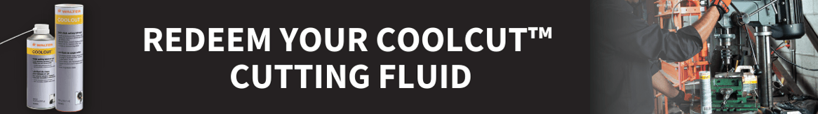 REDEEM YOUR COOLCUT™ CUTTING FLUID